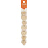 Heart Shape Raw Wooden Strung Beads
